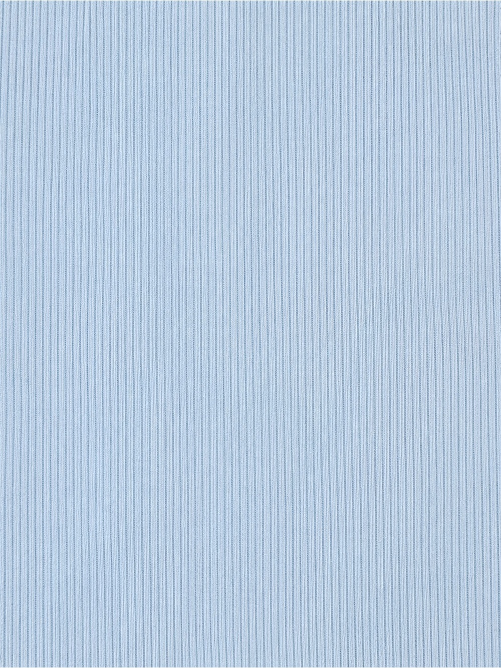 NWT Aritzia Ribbed Light Blue Cropped Crewneck Tee - Picture 4 of 6
